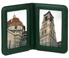 Leather Double Photo Frames