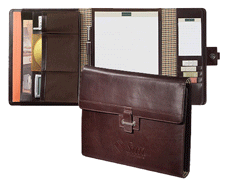 Leather Tri-Fold Writing Pads